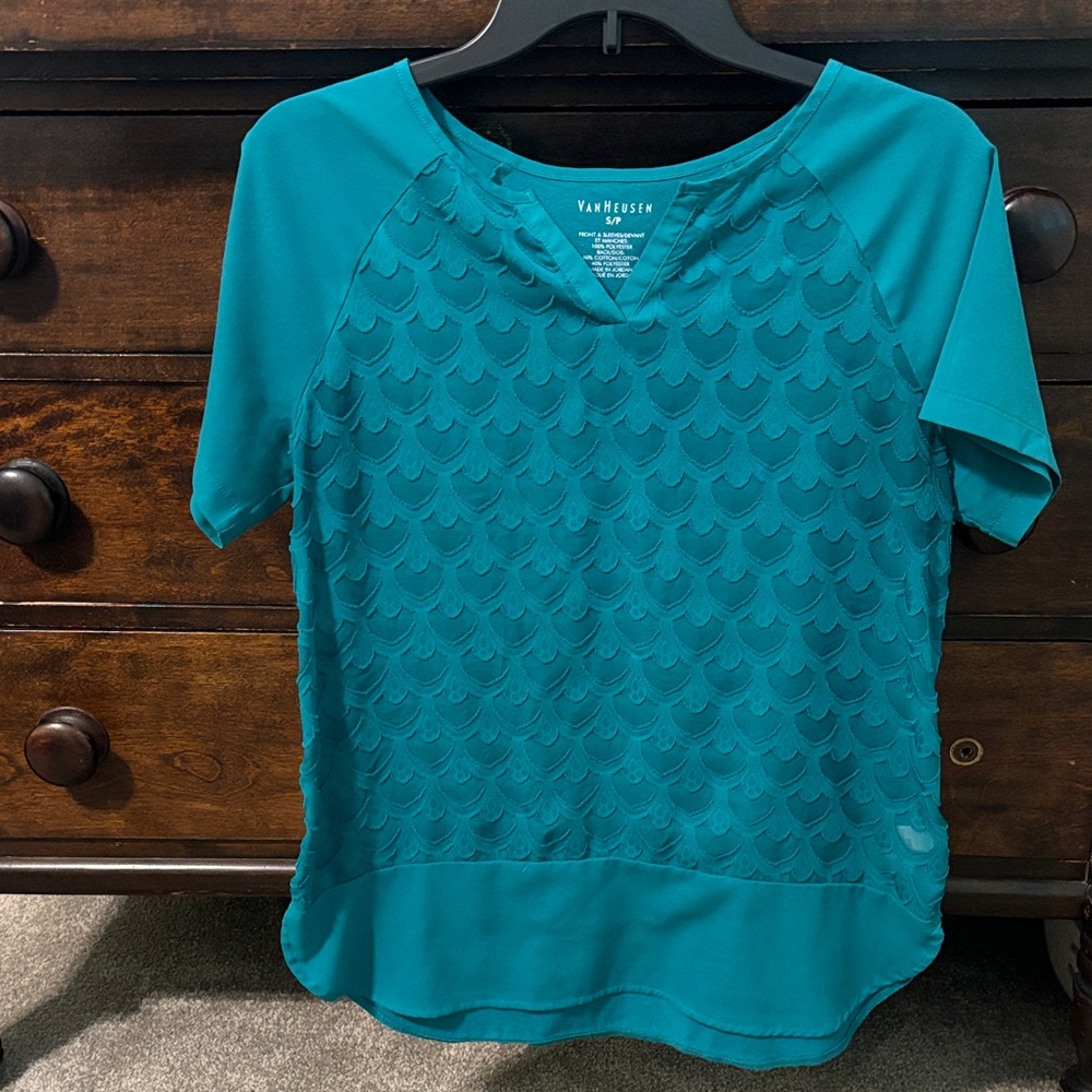Teal Blouse
